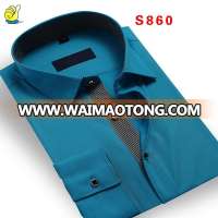 Men dress shirts western office wear formal men wear 2017