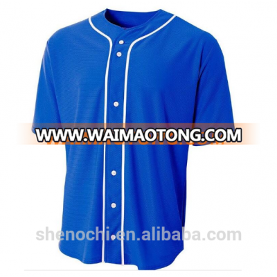 2016 new fashion full printing baseball jerseys sublimation blank baseball jerseys bottons shirt baseball jersey wholesale