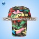 factory custom Sublimation printing t-shirt/Dye sublimation t-shirt printing