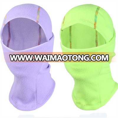 Custom winter outdoor sports unisex polar fleece balaclava hood neck warmer