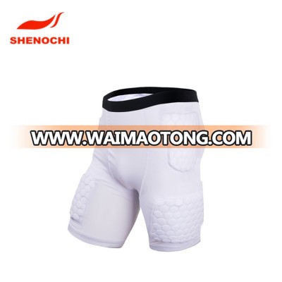 For sports basketball bike compression suits padded pants men